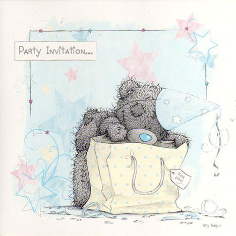 Me to You Bear Party Invitations (Pack of 10) £2.39